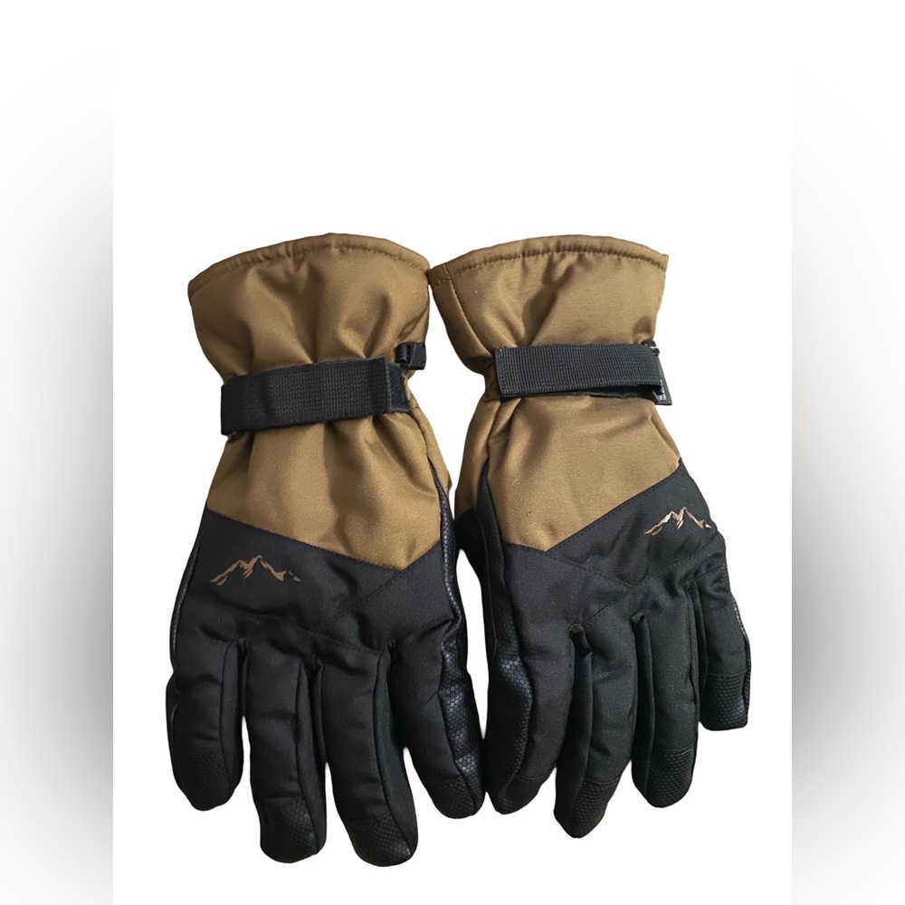 Blue Mountain Winter Ski Gloves 3M Thinsulate Adjustable Strap Mens XL